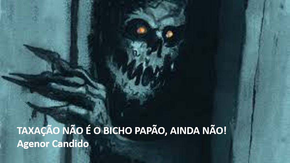 A TAXAÇÃO NÃO É O BICHO PAPÃO, AINDA NÃO!
