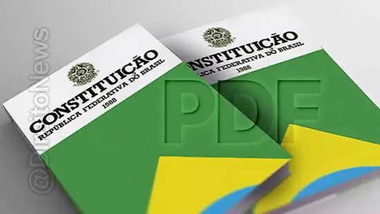 Um erro lógico Constitucional